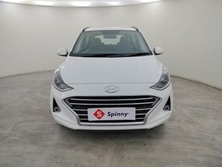 Used 2022 Hyundai Grand i10 Nios Sportz AMT 1.2 Kappa VTVT Petrol Automatic exterior FRONT VIEW