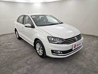 Used 2016 volkswagen Vento 1.2L Highline Petrol AT Petrol Automatic exterior RIGHT FRONT CORNER VIEW