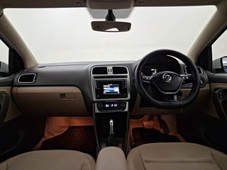 Used 2016 volkswagen Vento 1.2L Highline Petrol AT Petrol Automatic interior DASHBOARD VIEW