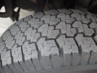 Used 2023 Mahindra Bolero B4 Diesel Manual tyres LEFT FRONT TYRE TREAD VIEW