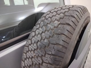 Used 2023 Mahindra Bolero B4 Diesel Manual tyres SPARE TYRE VIEW