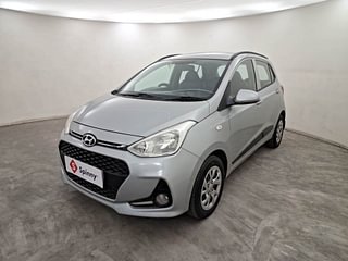 Used 2020 Hyundai Grand i10 Magna 1.2 Kappa VTVT Petrol Manual exterior LEFT FRONT CORNER VIEW