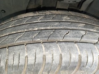 Used 2022 Renault Kiger RXZ MT Petrol Manual tyres LEFT FRONT TYRE TREAD VIEW