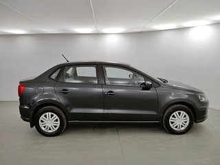Used 2019 Volkswagen Ameo [2016-2020] 1.0 Trendline Petrol Petrol Manual exterior RIGHT SIDE VIEW
