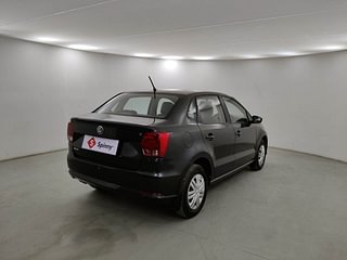Used 2019 Volkswagen Ameo [2016-2020] 1.0 Trendline Petrol Petrol Manual exterior RIGHT REAR CORNER VIEW
