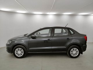 Used 2019 Volkswagen Ameo [2016-2020] 1.0 Trendline Petrol Petrol Manual exterior LEFT SIDE VIEW
