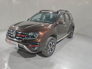 Used 2021 Renault Duster [2020-2022] RXZ Turbo CVT Petrol Petrol Automatic exterior LEFT FRONT CORNER VIEW