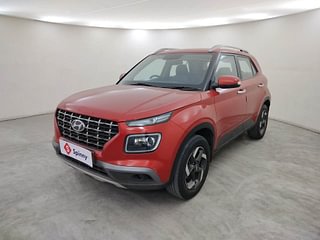 Used 2019 Hyundai Venue [2019-2022] SX Plus 1.0 Turbo DCT Petrol Automatic exterior LEFT FRONT CORNER VIEW