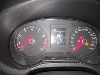 Used 2019 Volkswagen Polo [2018-2022] Comfortline 1.0L (P) Petrol Manual interior CLUSTERMETER VIEW