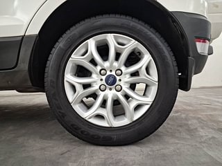 Used 2017 Ford EcoSport Titanium 1.5L Ti-VCT AT Petrol Automatic tyres LEFT REAR TYRE RIM VIEW