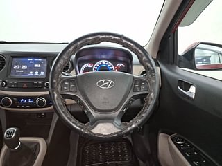 Used 2018 Hyundai Grand i10 [2017-2020] Asta 1.2 Kappa VTVT Petrol Manual interior STEERING VIEW