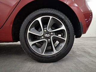 Used 2018 Hyundai Grand i10 [2017-2020] Asta 1.2 Kappa VTVT Petrol Manual tyres LEFT REAR TYRE RIM VIEW