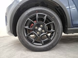 Used 2022 Maruti Suzuki Ignis Zeta MT Petrol Petrol Manual tyres LEFT FRONT TYRE RIM VIEW