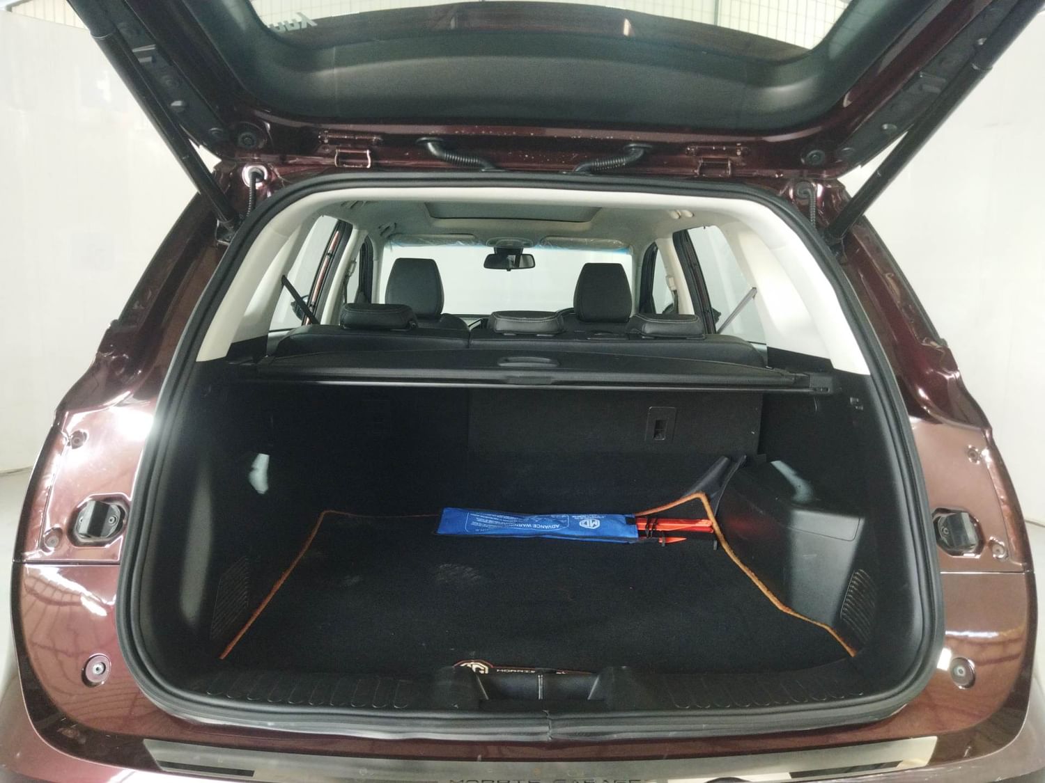 New MG Motors Hector interior DICKY INSIDE VIEW