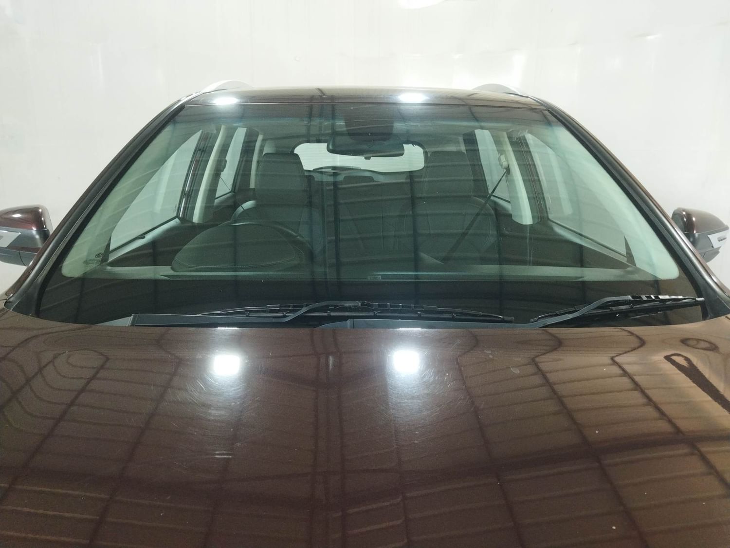 New MG Motors Hector exterior FRONT WINDSHIELD VIEW