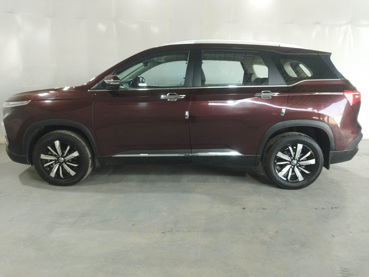 New MG Motors Hector exterior LEFT SIDE VIEW