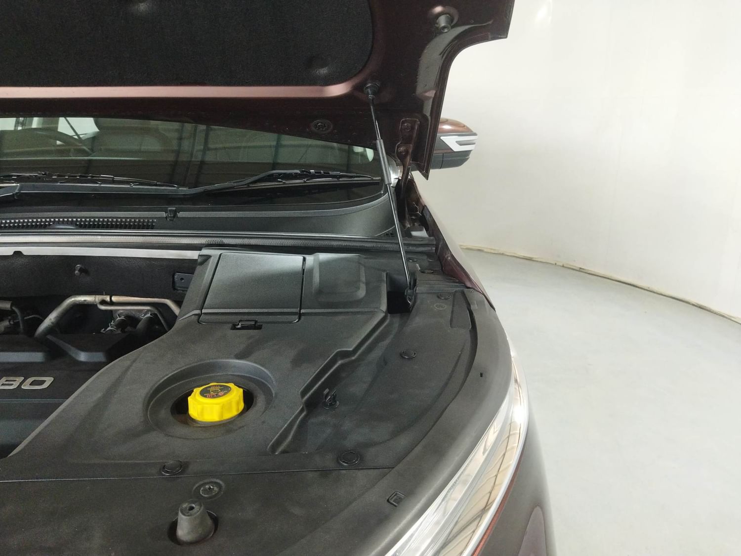 New MG Motors Hector engine ENGINE LEFT SIDE HINGE & APRON VIEW