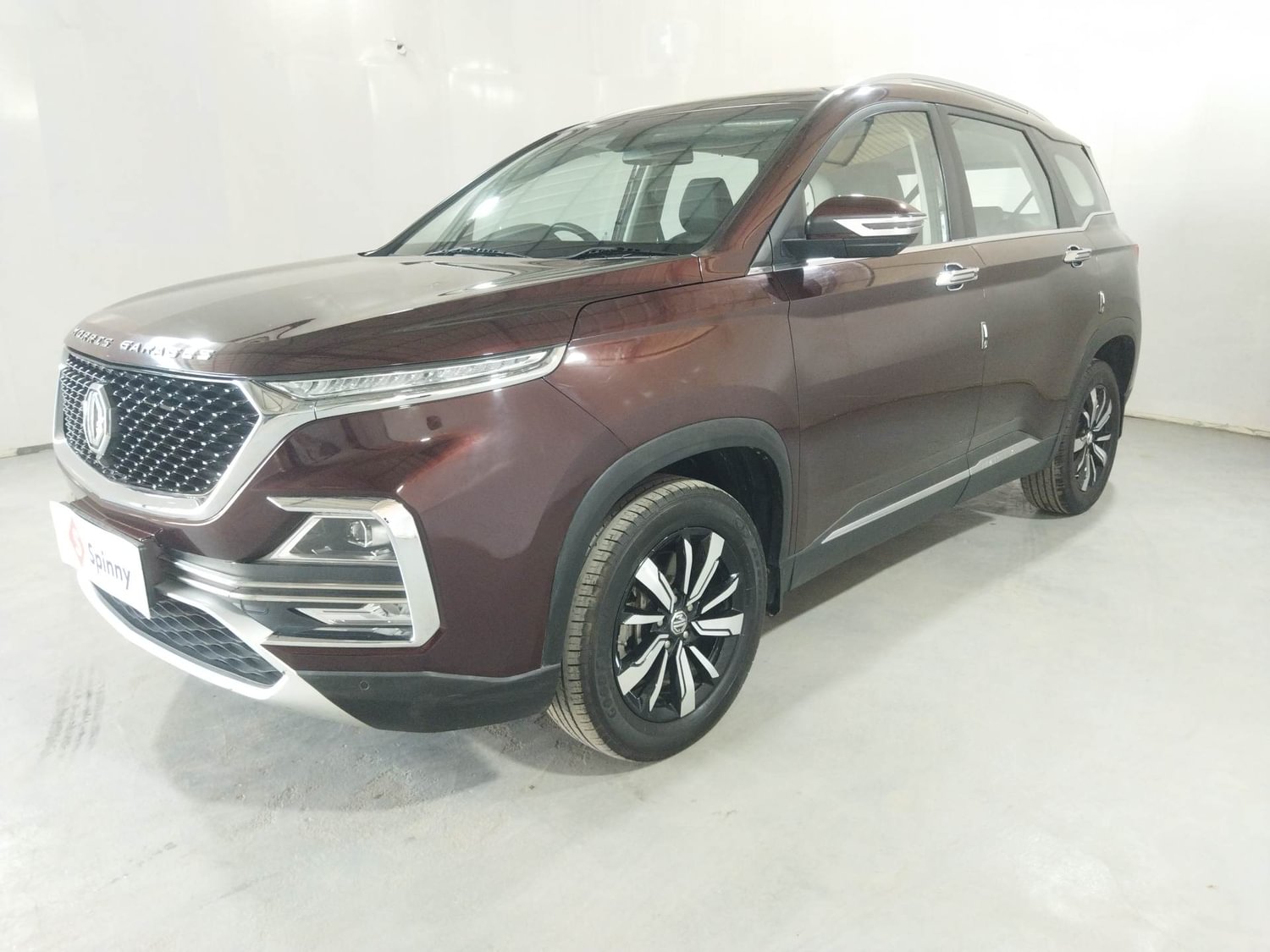 New MG Motors Hector exterior LEFT FRONT CORNER VIEW