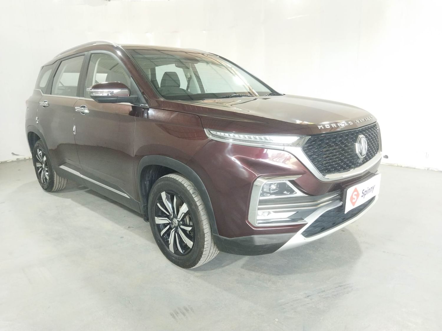 New MG Motors Hector exterior RIGHT FRONT CORNER VIEW