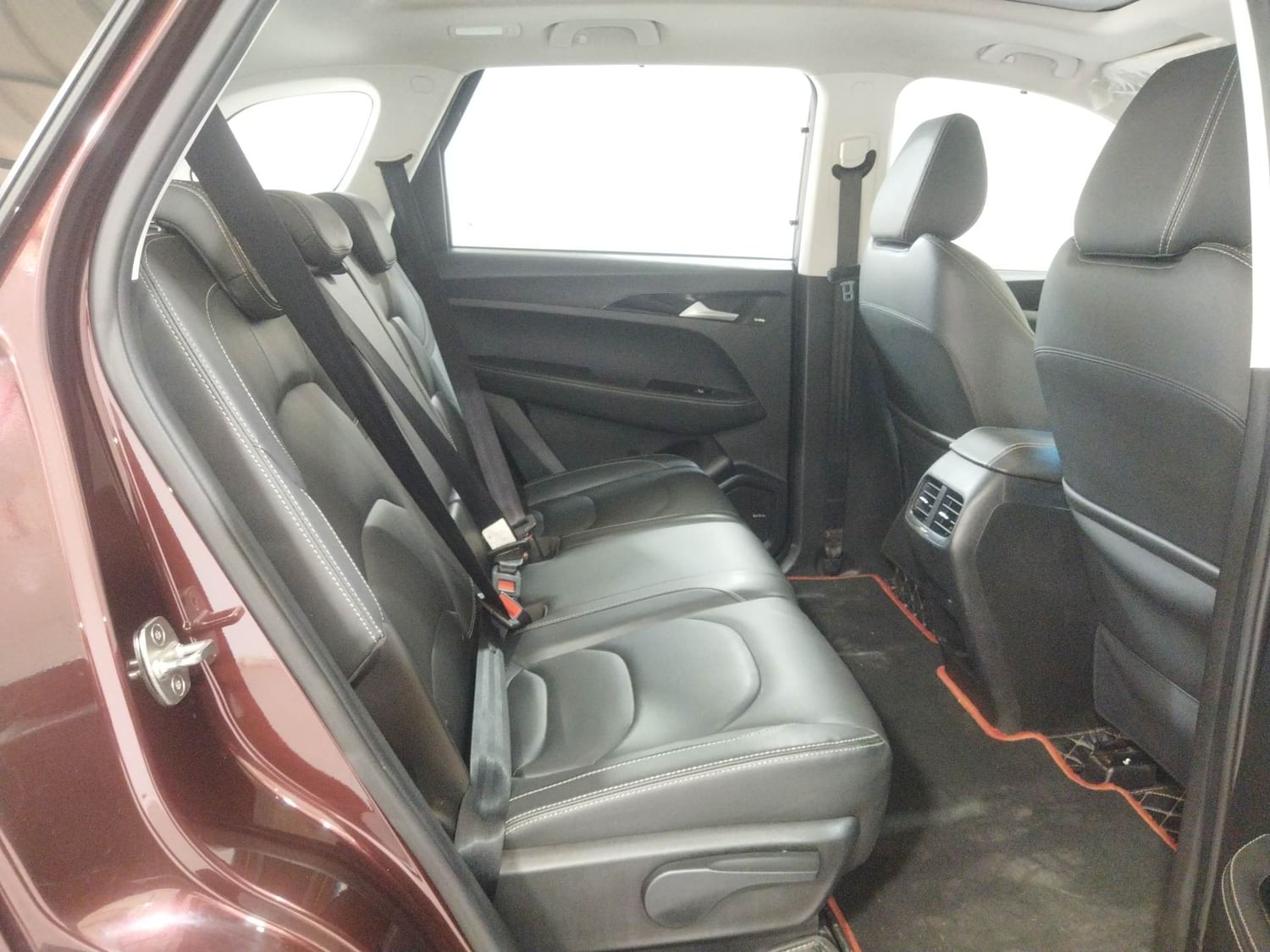 New MG Motors Hector interior RIGHT SIDE REAR DOOR CABIN VIEW