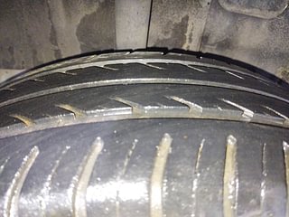 Used 2019 Tata Tiago [2016-2020] Revotron XZA AMT Petrol Automatic tyres RIGHT REAR TYRE TREAD VIEW