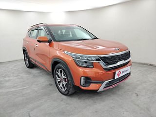 Used 2019 Kia Seltos GTX Plus Petrol Manual exterior RIGHT FRONT CORNER VIEW