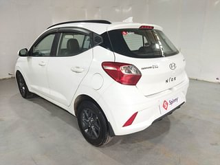 Used 2020 Hyundai Grand i10 Nios Sportz 1.2 Kappa VTVT Petrol Manual exterior LEFT REAR CORNER VIEW