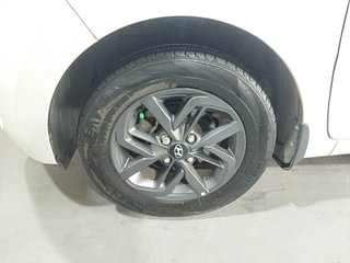 Used 2020 Hyundai Grand i10 Nios Sportz 1.2 Kappa VTVT Petrol Manual tyres LEFT FRONT TYRE RIM VIEW