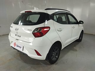 Used 2020 Hyundai Grand i10 Nios Sportz 1.2 Kappa VTVT Petrol Manual exterior RIGHT REAR CORNER VIEW