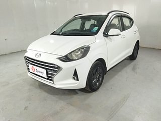 Used 2020 Hyundai Grand i10 Nios Sportz 1.2 Kappa VTVT Petrol Manual exterior LEFT FRONT CORNER VIEW