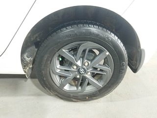 Used 2020 Hyundai Grand i10 Nios Sportz 1.2 Kappa VTVT Petrol Manual tyres LEFT REAR TYRE RIM VIEW
