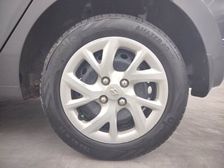 Used 2018 Hyundai Grand i10 Sportz 1.2 Kappa VTVT Petrol Manual tyres LEFT REAR TYRE RIM VIEW