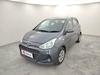 Used 2018 Hyundai Grand i10 Sportz 1.2 Kappa VTVT Petrol Manual exterior LEFT FRONT CORNER VIEW
