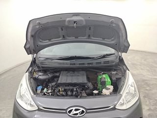 Used 2018 Hyundai Grand i10 Sportz 1.2 Kappa VTVT Petrol Manual engine ENGINE & BONNET OPEN FRONT VIEW