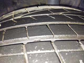 Used 2022 Tata Nexon XZA Plus Petrol Automatic tyres LEFT FRONT TYRE TREAD VIEW