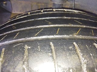 Used 2022 Tata Nexon XZA Plus Petrol Automatic tyres RIGHT REAR TYRE TREAD VIEW