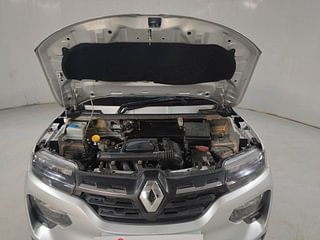 Used 2021 renault Kwid 1.0 RXT Opt Petrol Manual engine ENGINE & BONNET OPEN FRONT VIEW