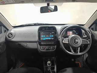Used 2021 renault Kwid 1.0 RXT Opt Petrol Manual interior DASHBOARD VIEW