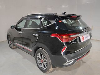 Used 2021 Kia Seltos GTX Plus DCT Petrol Automatic exterior LEFT REAR CORNER VIEW