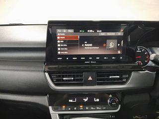 Used 2021 Kia Seltos GTX Plus DCT Petrol Automatic interior MUSIC SYSTEM & AC CONTROL VIEW