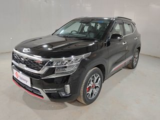 Used 2021 Kia Seltos GTX Plus DCT Petrol Automatic exterior LEFT FRONT CORNER VIEW