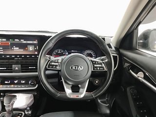 Used 2021 Kia Seltos GTX Plus DCT Petrol Automatic interior STEERING VIEW