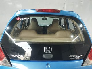 Used 2012 Honda Brio S MT Petrol Manual exterior BACK WINDSHIELD VIEW