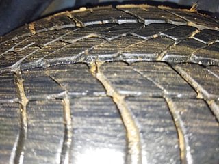 Used 2012 Honda Brio S MT Petrol Manual tyres LEFT REAR TYRE TREAD VIEW