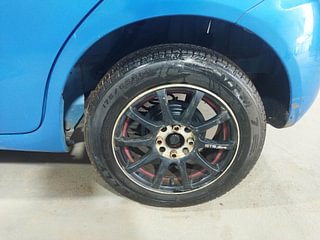 Used 2012 Honda Brio S MT Petrol Manual tyres LEFT REAR TYRE RIM VIEW