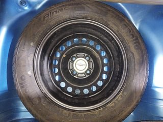 Used 2012 Honda Brio S MT Petrol Manual tyres SPARE TYRE VIEW