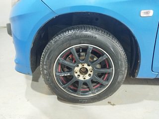 Used 2012 Honda Brio S MT Petrol Manual tyres LEFT FRONT TYRE RIM VIEW
