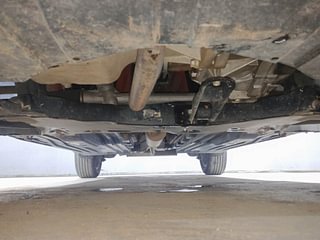 Used 2022 Maruti Suzuki Brezza ZXI Plus Dual Tone Petrol Manual extra FRONT LEFT UNDERBODY VIEW