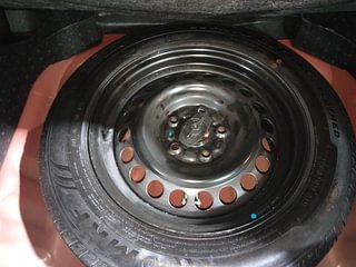 Used 2022 Maruti Suzuki Brezza ZXI Plus Dual Tone Petrol Manual tyres SPARE TYRE VIEW