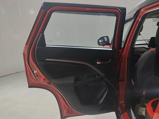 Used 2022 Maruti Suzuki Brezza ZXI Plus Dual Tone Petrol Manual interior LEFT REAR DOOR OPEN VIEW